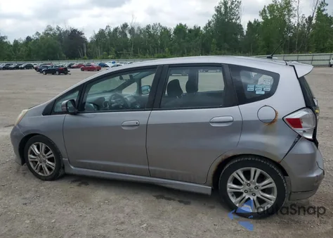 2009 Honda Fit Sport из США, поврежденный, VIN JHMGE88469S064405